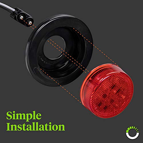 2 LED+Reflector+Polycarbonate+Certified+Warranty