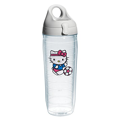 With Grey Water Bath Lid, 24 Oz, Clear