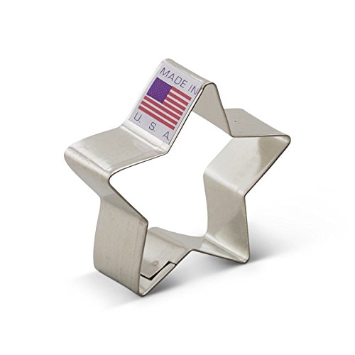 Ann Clark Cookie Cutters 3-Piece Star Cookie Cutter Set with Recipe Booklet, 2.25", 2.75", 2 Ann Clark Cookie Cutters 3-Piece Star Cookie Cutter Set with Recipe Booklet, 2.25", 2.75", - Image 3