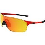 Oakley Mens EVZero Pitch Asian Fit Sunglasses, Infrared/Fire Iridium, One Size