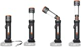 WORX WX027.9 20V LED Flashlight 4 Functions Telescopic Swivel Head - No Battery view 2