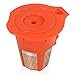 Fill N Save 2 Pack Reusable Carafe K-Cups. 24K Gold Reusable coffee filter for the Keurig 2.0, K200, K300, K400, K500 Series of Machines. Refillable K Carafe Pods (Carafe)