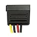 StarTech.com 6in 4 Pin LP4 to SATA Power Cable Adapter - LP4 to SATA - 6in LP4 to SATA Cable - 4 pin to SATA Power