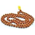 Certified Original Nepali Rudraksha Mala 108+1 Beads | Lab Certified Natural Rudraksha Rosary for Men & Women | 9mm Handmade Meditation Japa Mala for Puja, Yoga & Spiritual Healing from Nepal