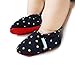 Delebao Baby Infant Toddler Cartoon Rubber Sole Crib Shoes Slippers Prewalker 3-24 Months (12-18 Months, Star)