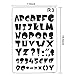 MX-Amigo 10 PCS/Set:Large Hotel Welcome Sign Stencils – Set of 8 Individual Stencils for Making a DIY Welcome Sign+2 PCS Letter and Number Stencils Alphabet Stencil
