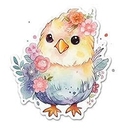 Yoonek Graphics Chicken Vinyl Decal Sticker for