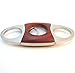 Mrs. Brog Guillotine Cigar Cutter - Mahogany Wood & Stainless Steel