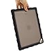 Gumdrop Cases Droptech Clear for Apple iPad Pro 9.7 and iPad Air 2 Rugged Tablet Case Shock Absorbing Cover Black/Smoke A1673, A1674, A1566, A1567