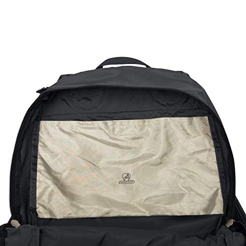 Travelon Antitheft Packable Backpack, Black, Open 10.5 x 17 x 6 Packed 10.5 x 6 x 1 Pricepulse
