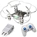 Mini Quadcopter Drone + FREE Wall Charger - Beginner Flying RC Helicopter Drone for Kids and Adults - Small, Rugged, Easy-to-Use 6-Axis Gyro, Advanced Stunt Controller, LED Light System by Duddy