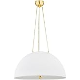 Hudson Valley Lighting MDS1101-AGB/WP Chiswick - 4 Light Pendant-16.75 Inches Tall and 30 Inches Wide