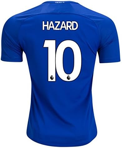CHELSEA HOME HAZARD #10 17/18 Soccer Jersey Men's Color BLUE Size S