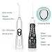 Cordless Water Flosser with 4 Jet Tips, Rechargeable Dental Oral Irrigator 4-Mode High Capacity Water Tank for Home Travel