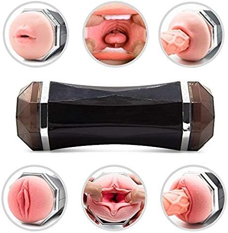 USB Charging Double Head 6 Frequency Speed Interactive Pronunciation 3D Realistic Channel Pocket Toy