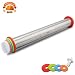 S4 Rolling Pin Spacers French Rolling Pins for Baking Adjustable Rolling Pin with Thickness Rings Dough Roller for Cookie Pastry Pizza ... (Rolling Pin)