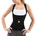 HOT SHAPERS Cami Hot with Waist Trainer – Women’s Slimming Body Shaper – Vest – Corset for Weight Loss, Trimming Tummy, Workouts, Saunas, and Hourglass Figure – Stomach Shaping (Large, Black)