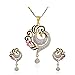 YouBella Jewellery Bollywood Ethnic Gold Plated Traditional Indian Necklace Pendant Set with Earrings