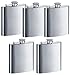 6 oz. Stainless Steel Hip Flask (Pkg. of 5)