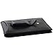 alpine swiss Men's RFID Blocking Leather Money Clip Flip Twofold Wallet, Black, One Size