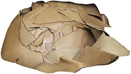 5lbs pound. Tan Leather Scrap. Crafting Leather, Practice Leather, Tooling Leather, Test Leather
