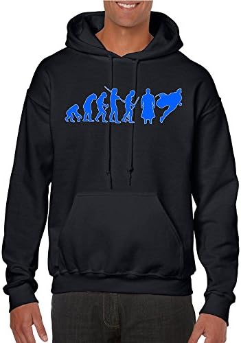 Mens Funny Printed Hoodies-Superman Evolution DC Comics-Funny Gifts tshirt