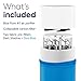 BLUEAIR Air Purifier (2-pack) for Home Large Room up to 772sqft in 60 min, HEPASilent 17dB on low, Wildfire, Removes Particles like Smoke Allergens Dust Mold Pet Hair Odor Bacteria, Blue 411, Gray