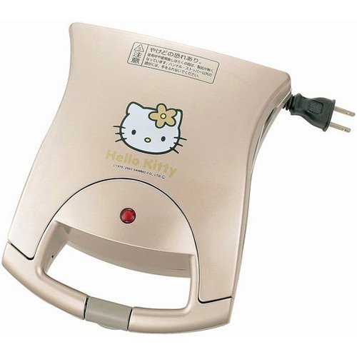 ツインバード ハローキティ ホットサンドメーカー HP-4383KT 取扱説明