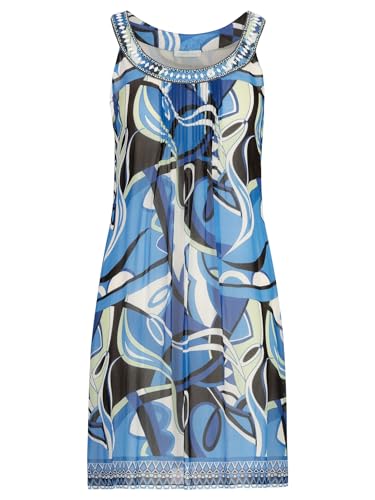 Kraimod Vestido, Negro y Dorado, 40 para Mujer