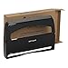 Safe-T-Gard 1/2 Fold Toilet Seat Cover Dispenser by GP PRO (Georgia-Pacific); Black; 57748; 16.375