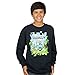 JINX Minecraft Big Boys' Adventure (With Logo) Long-Sleeve T-Shirt (Navy, Large)
