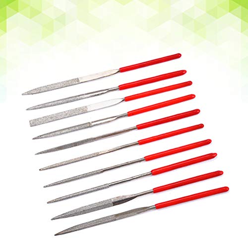 image for LIOOBO Metal Files for Guitars Repairing Nut Saddle and Pick Guard Tun