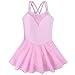 BAOHULU Girl's Ballet Dance Camisole Tutu Skirted Leotards Dancewear