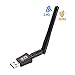 Autley USB Wifi Adapter, 300Mbps 2.4GHz USB Wireless Network Adapter Wifi Dongle for Windows XP/Vista/7/8.1/10 Mac OS 10.4 - 10.9