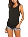 Ekouaer Maternity Nursing Tank Top Women Maternity Tops Nursing for Breastfeeding Black L