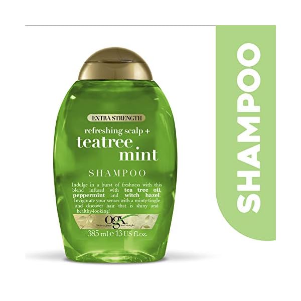 OGX Tea Tree Clarifying Shampoo for Oily and Greasy Hair 385 ml