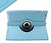 Sanoxy 360 Degrees Rotating Stand PU Leather Case for iPad 2/3/4, iPad 2nd Generation, Blue (SANOXY-IPAD360-BLU)