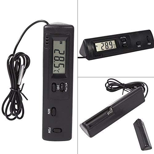 Yosooo Electronic LCD Digital Temperature Meter, Thermometer Probe Sensor with Large LCD Display Wired for Refrigerator - Image 4