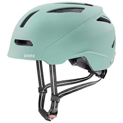 uvex urban Planet Fahrradhelm, Jade matt, 58-61 cm