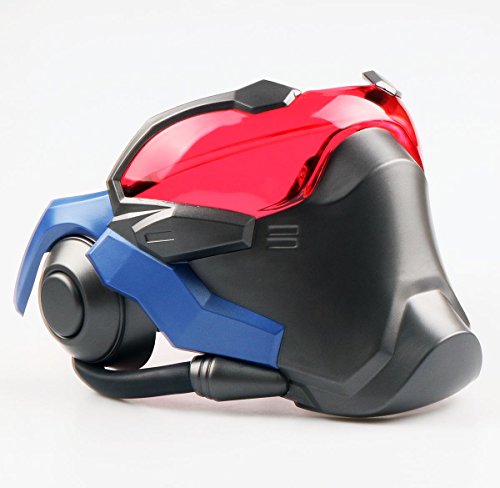 2017 OW Soldier: 76 Weapon Cosplay Light-up Mask Exclusive 1:1 Collectible Props