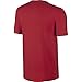 NIKE Sportswear Men's Hangtag Swoosh Tee, University Red/Anthracite, Small