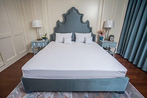 PURE PROTECTOR Zippered Mattress Encasement, Bed Bug Proof, Dust Mite Proof, Waterproof, Breathable, Noiseless, Vinyle Free (California King)
