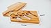 Organic Bamboo Cheese Cutting Board Set with Stainless Steel Utensils |Premium Bamboo Handles and Slicer, Fancy Charcuterie Serving Board, Large Flatware Cheese Servers and Knife Set by Sierra Kitchen