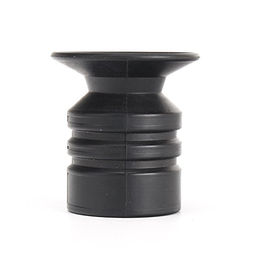 ohhunt Rifle Scope Rubber Eyepiece Extender for Airsoft Rifle Scope Telescope, Rubber Cover, Black, Scope Eyeshade
