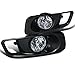 Spec-D Tuning LF-CV99OEM Honda Civic Ex Dx Lx Clear Oem Style Fog Lights, Switch, Relay