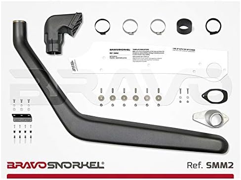 Bravo Snorkel in ABS, for Pajero/Montero, Only Confort, 2000 to 2005