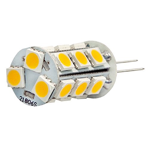 HERO-LED  DTG6-18T-DW Dimmable Back Pin Tower GY6.35 Low Voltage 12V LED Halogen Replacement Bulb, 2.5W, 20-25W Equal, Daylight White 5000K, 5-Pack - Thumbnail 3