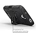 i-Blason Samsung Galaxy S4 Mini i9190 Prime Series Dual Layer Holster Case with Kickstand and Locking Belt Swivel Clip (Black)
