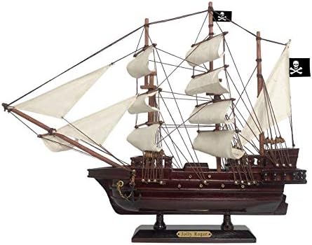 hook's jolly roger pirate ship