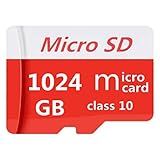 Micro SD SDXC Card 1TB High Speed Class 10 Memory Micro SD Card with SD Adapter (1TB)